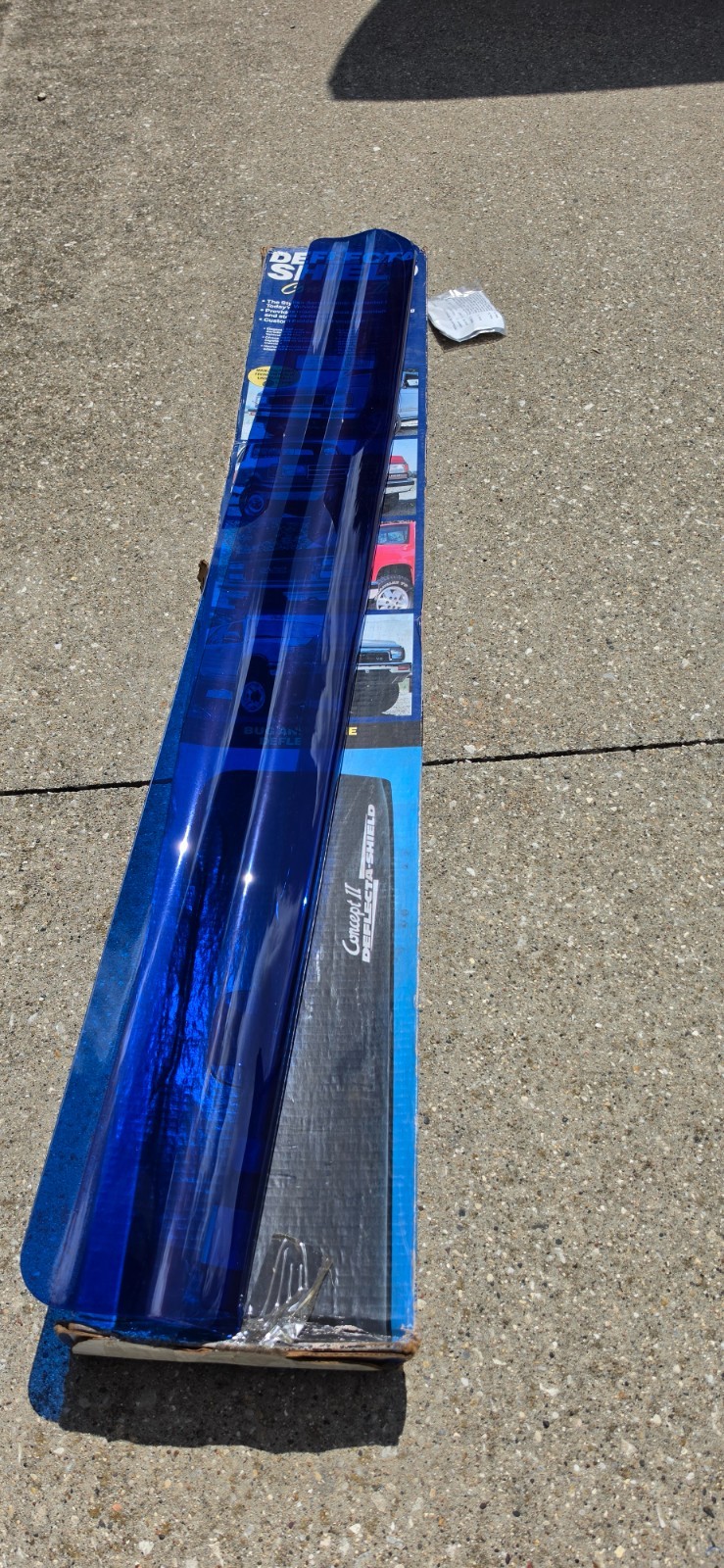 89-92 Ford Ranger Bronco II Deflecta-Shield Blue Bug Hood Guard Shield Concept 2 89-92 Ford Ranger Bronco II Deflecta-Shield Blue Bug Hood Guard Shield Concept 2