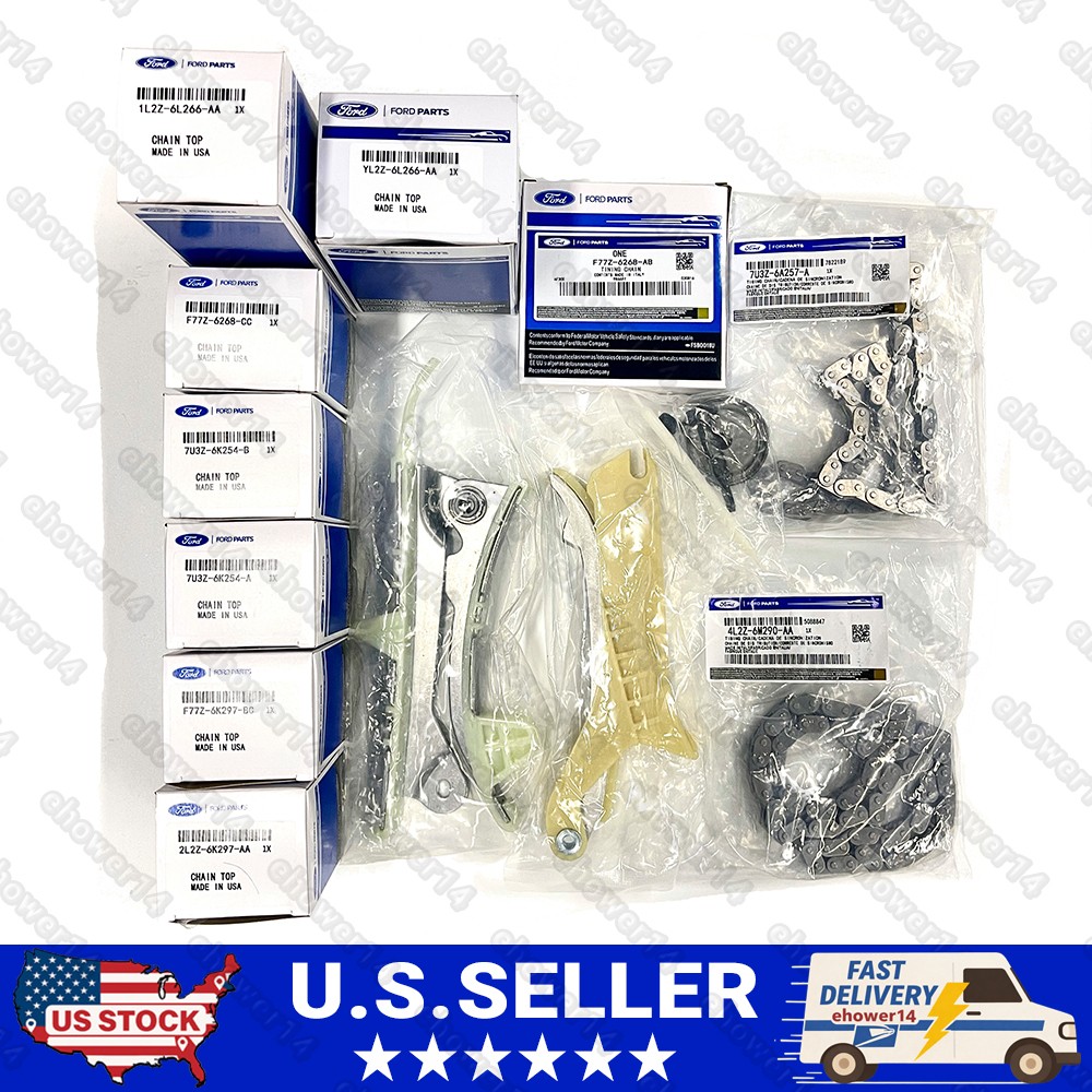 For FORD EXPLORER 4.0L V6 SOHC 1998-2010 TIMING CHAIN KIT-10 PIECES NEW