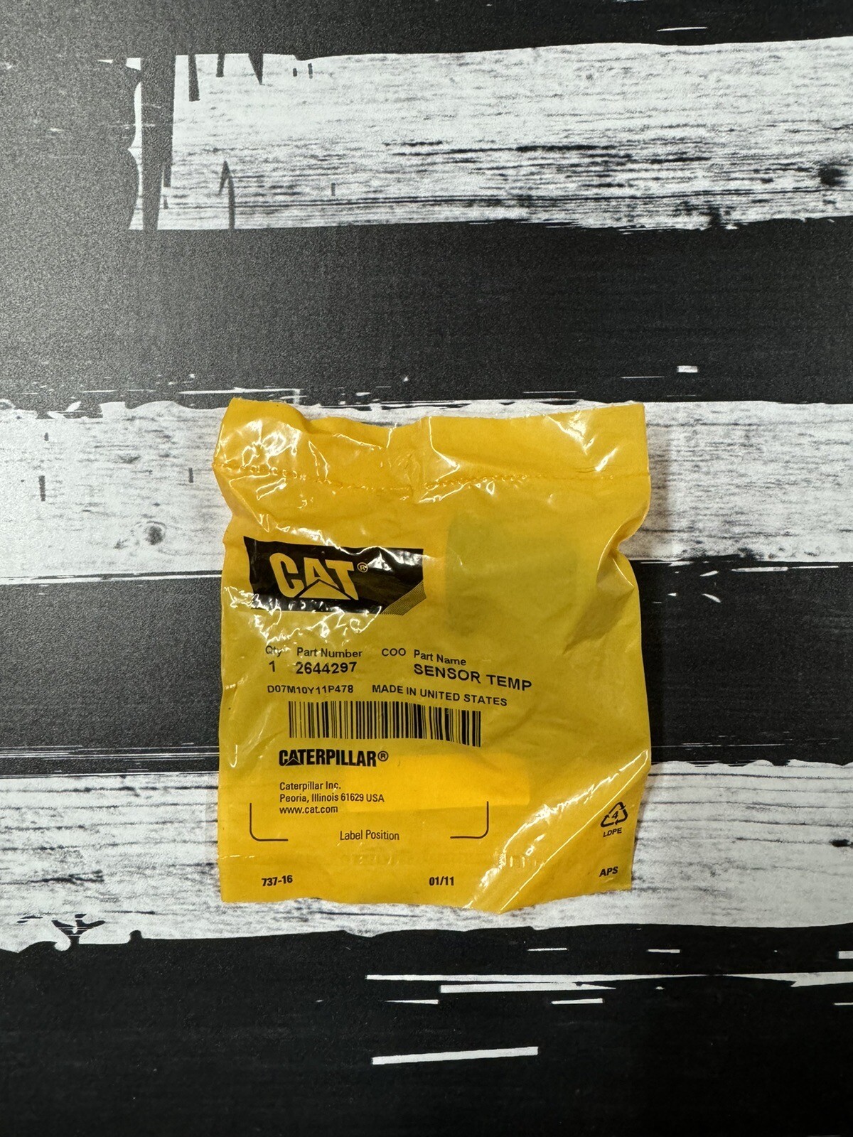 OEM CAT SENSOR TEMP 2644297 OEM CAT SENSOR TEMP 2644297