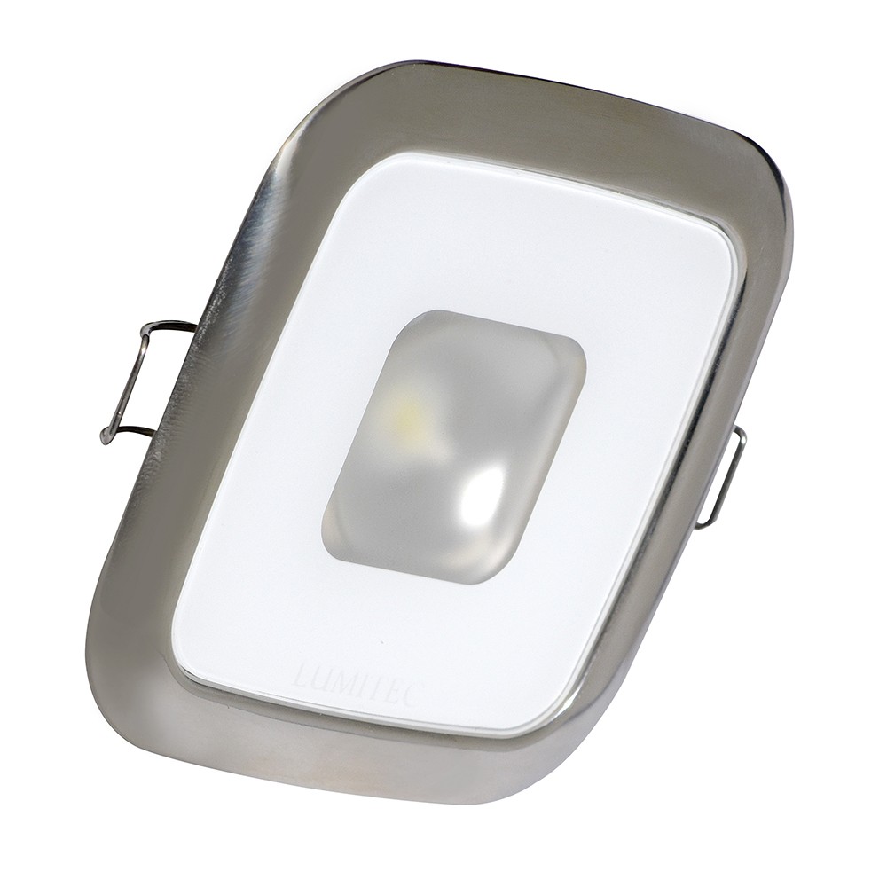 Lumitec Square Mirage Down Light - Warm White Dimming - Hi-CRI 116119 Lumitec Square Mirage Down Light - Warm White Dimming - Hi-CRI 116119