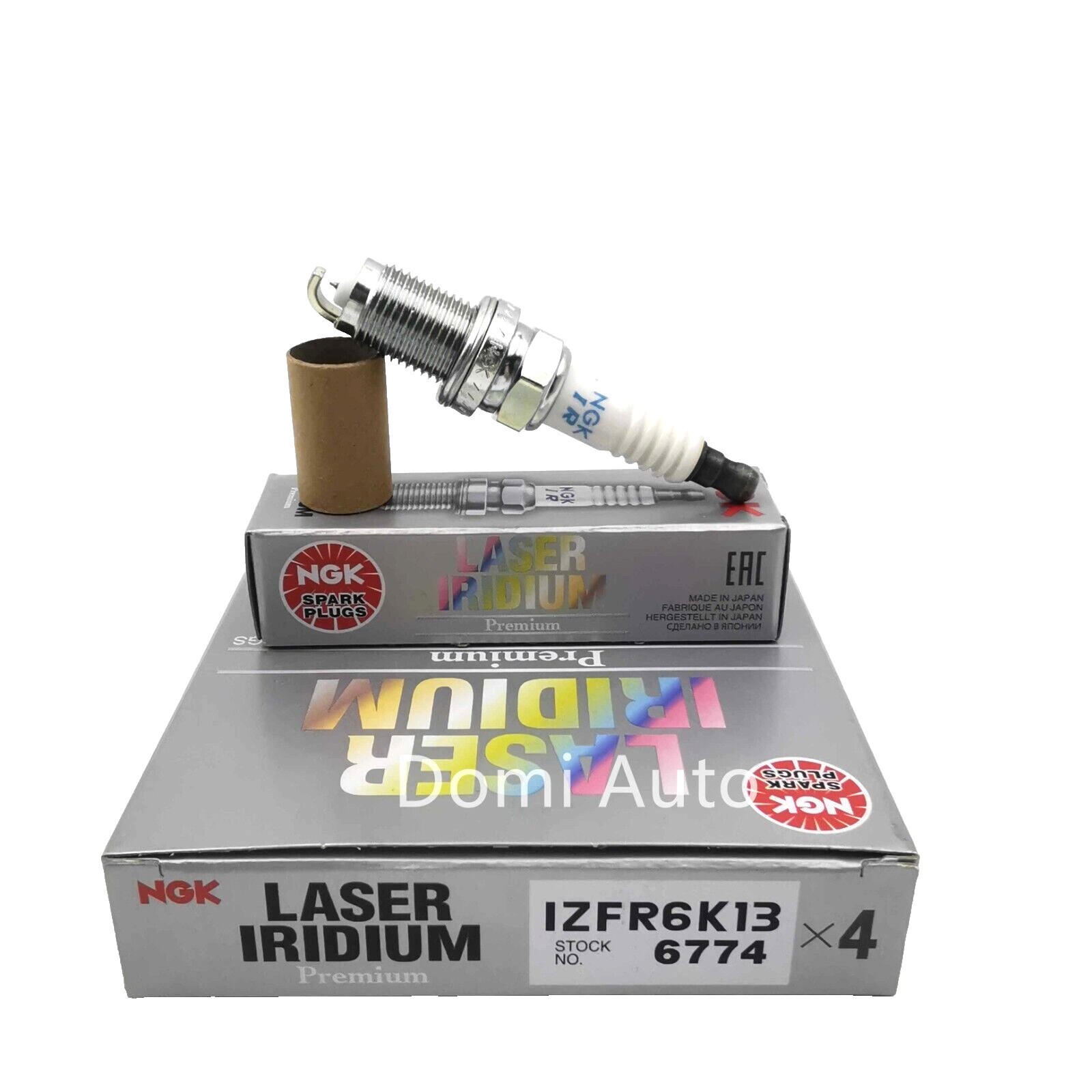 For 2007-2011 Honda Fit NGK/IZFR6K13 6774 Laser Iridium Spark Plug Set of 4 1.5L For 2007-2011 Honda Fit NGK/IZFR6K13 6774 Laser Iridium Spark Plug Set of 4 1.5L