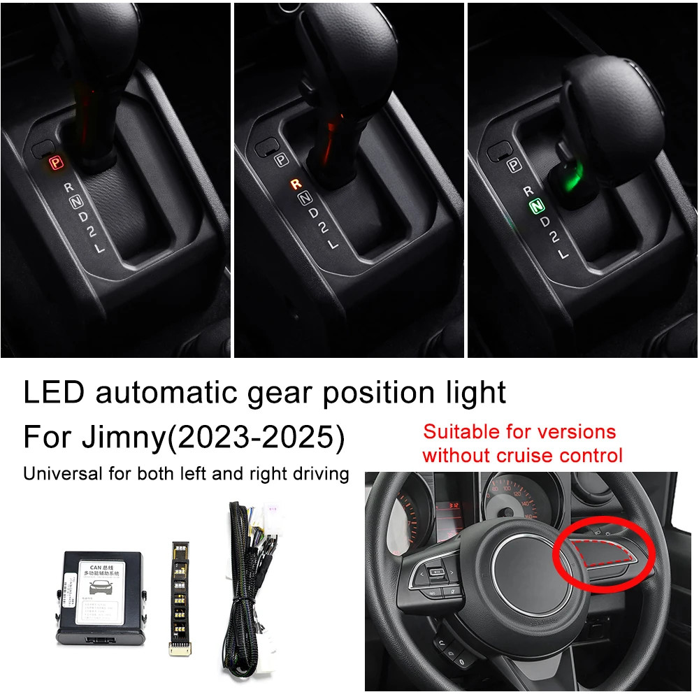For Suzuki Jimny JB64 JB74 2019-2025 Gear Display Light Automatic Transmission For Suzuki Jimny JB64 JB74 2019-2025 Gear Display Light Automatic Transmission