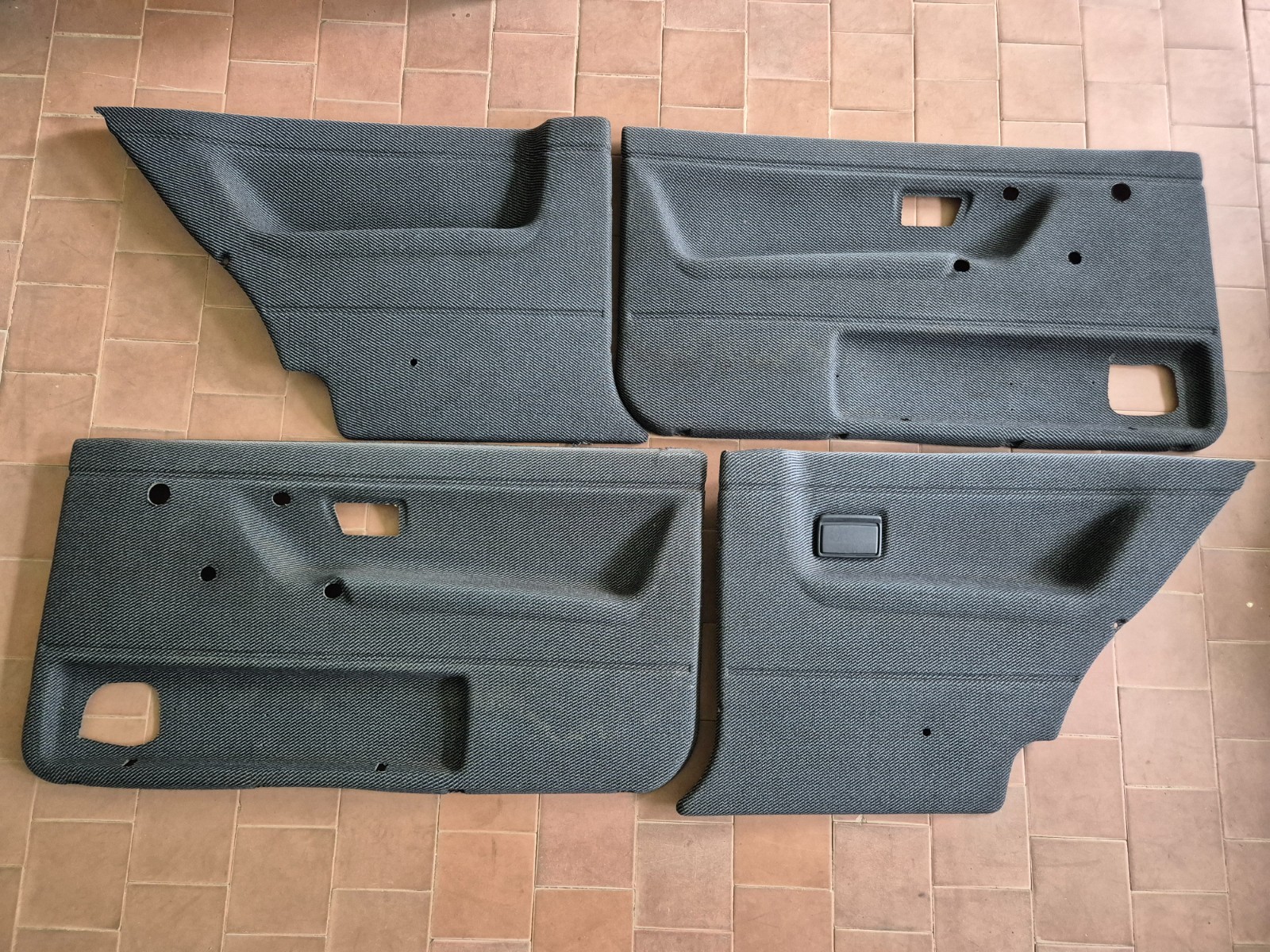 VW GOLF MK2 JETTA MK2 INTERIOR DOOR CARDS SET 2 DOOR late version VW GOLF MK2 JETTA MK2 INTERIOR DOOR CARDS SET 2 DOOR late version