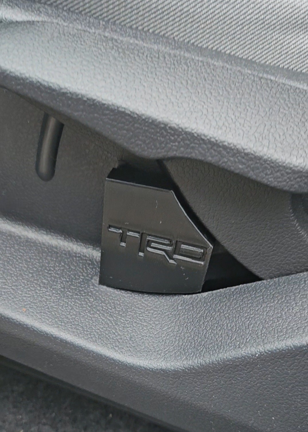 **DRIVER'S SIDE** 2024 2025 2026 Toyota Tacoma Seat Lever Ghost Seat Guard TRD