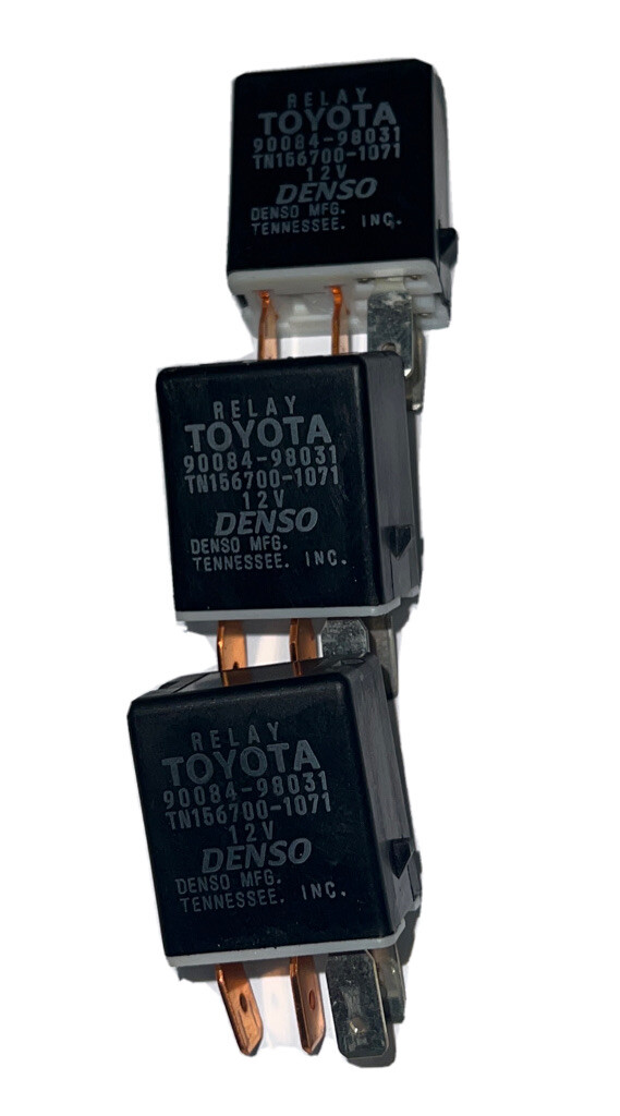 ✅ LEXUS TOYOTA DENSO OEM RELAY 90084-98031 9008498031⚡TESTED Lot of 3 ✅ LEXUS TOYOTA DENSO OEM RELAY 90084-98031 9008498031⚡TESTED Lot of 3