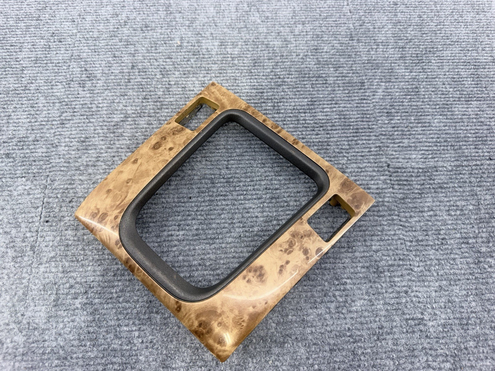 2003 - 2007 Honda Accord Center Shifter Trim Bezel Woodgrain Tabs Good OEM 2003 - 2007 Honda Accord Center Shifter Trim Bezel Woodgrain Tabs Good OEM