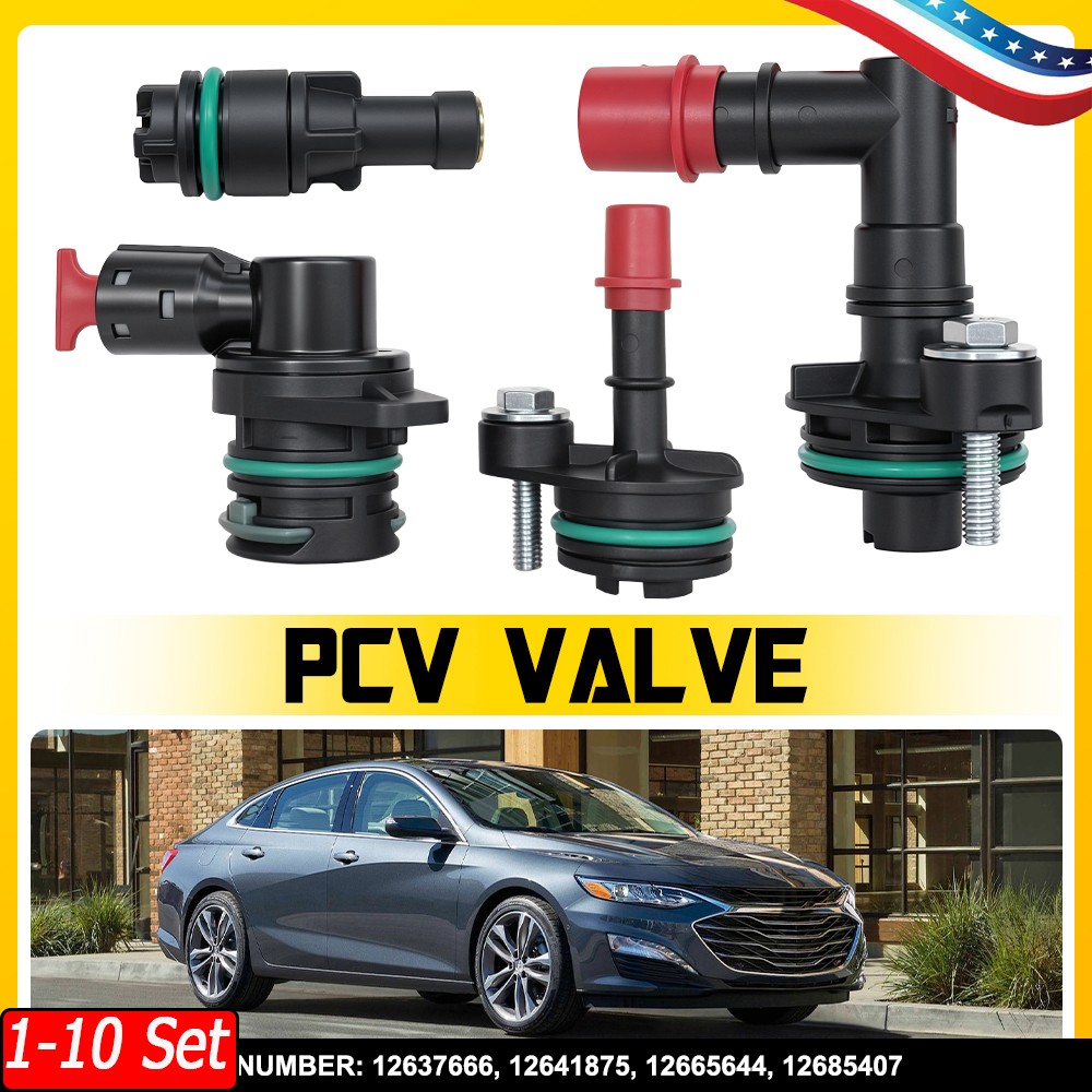 1-10 Set Standard Engine PCV Valve Kit For 2.0L L4 Chevy Buick Cadillac 13-21
