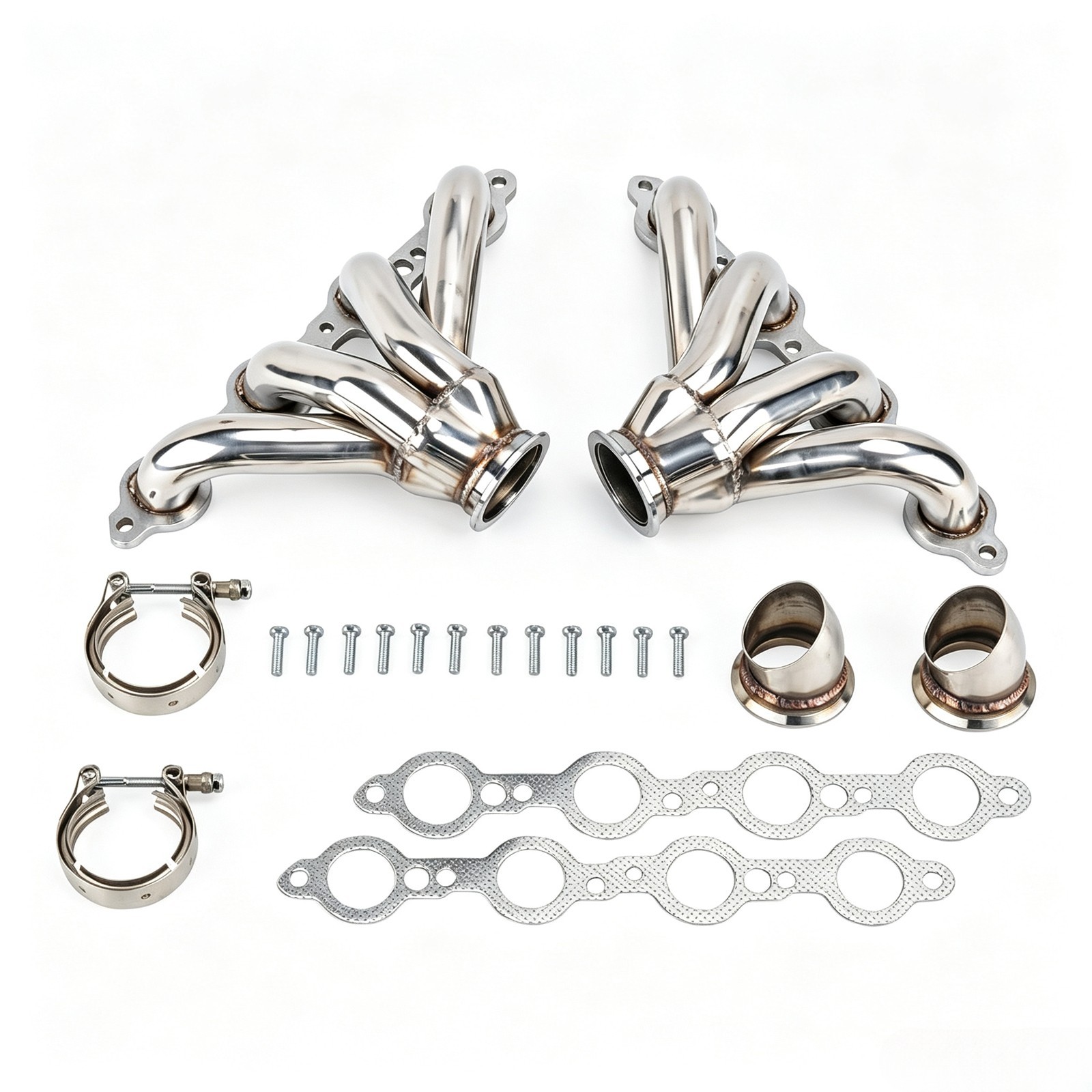 K Exhaust Manifold Header for Chevy LSX LS1 LS2 LS3 LS6 4.8L 5.3L 5.7L Corvette K Exhaust Manifold Header for Chevy LSX LS1 LS2 LS3 LS6 4.8L 5.3L 5.7L Corvette