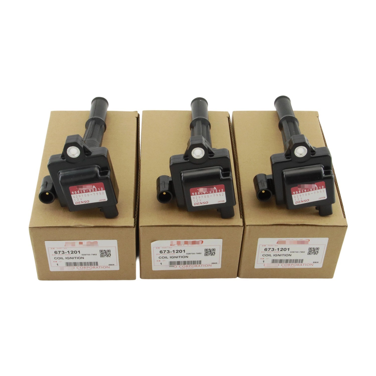 New 3PCS Ignition Coils 90919-02212 For models 3.4L V6 /OEM GENUINE in US New 3PCS Ignition Coils 90919-02212 For models 3.4L V6 /OEM GENUINE in US