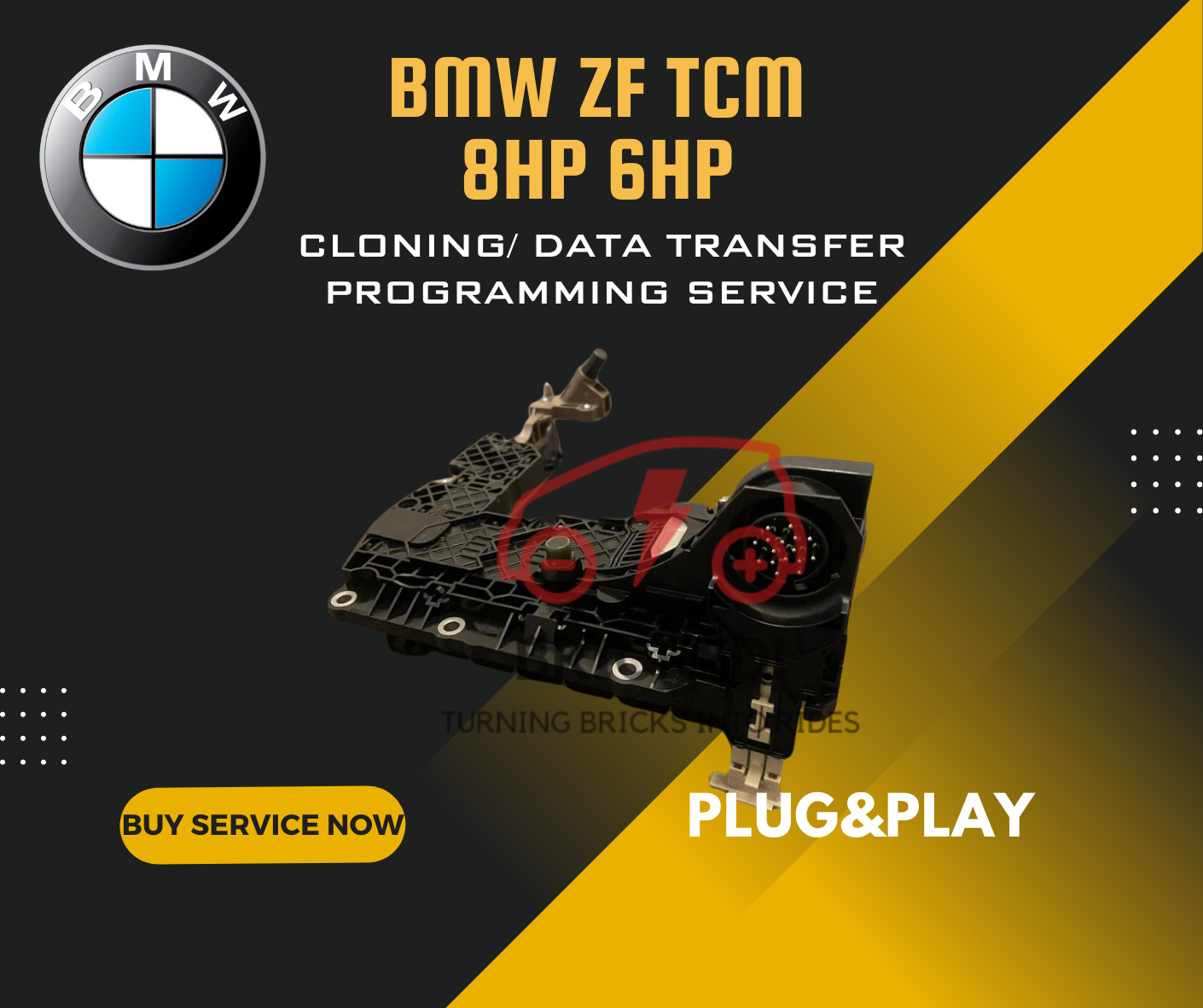 BMW ZF 6HP 8HP MECHATRONIC TCM CLONING SERVICE