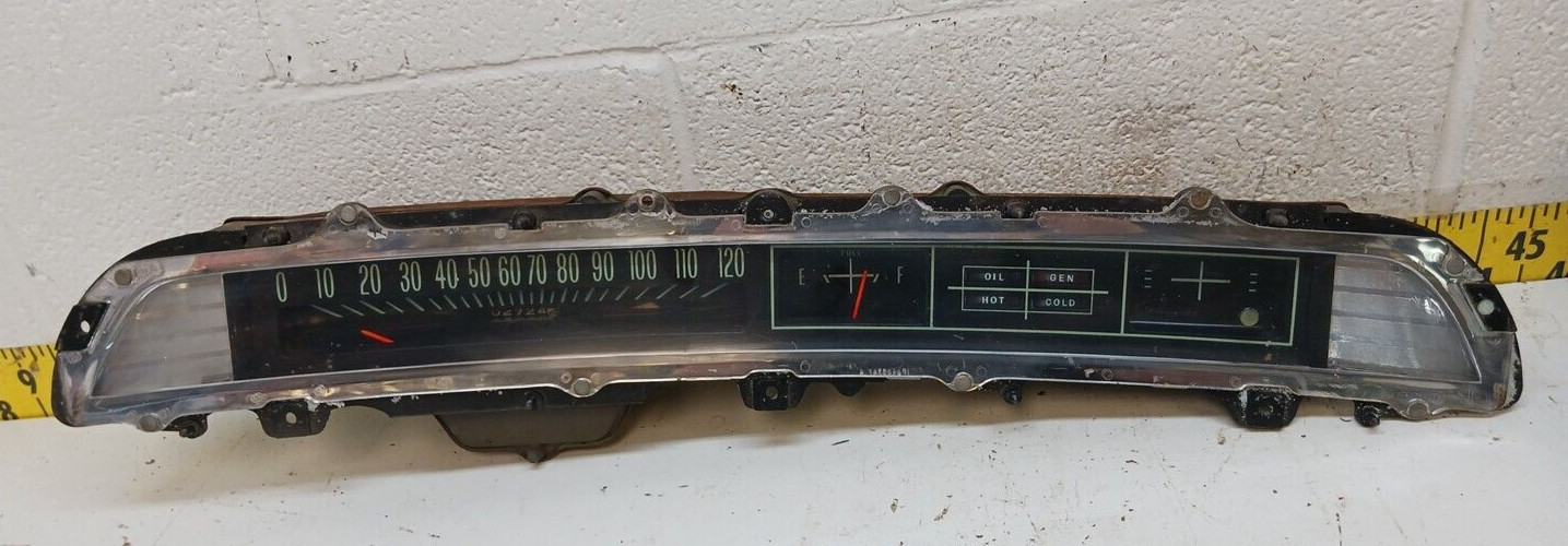 Used OEM Speedometer + Fuel Gauges 1963-64 Chevrolet Impala (SVM148)