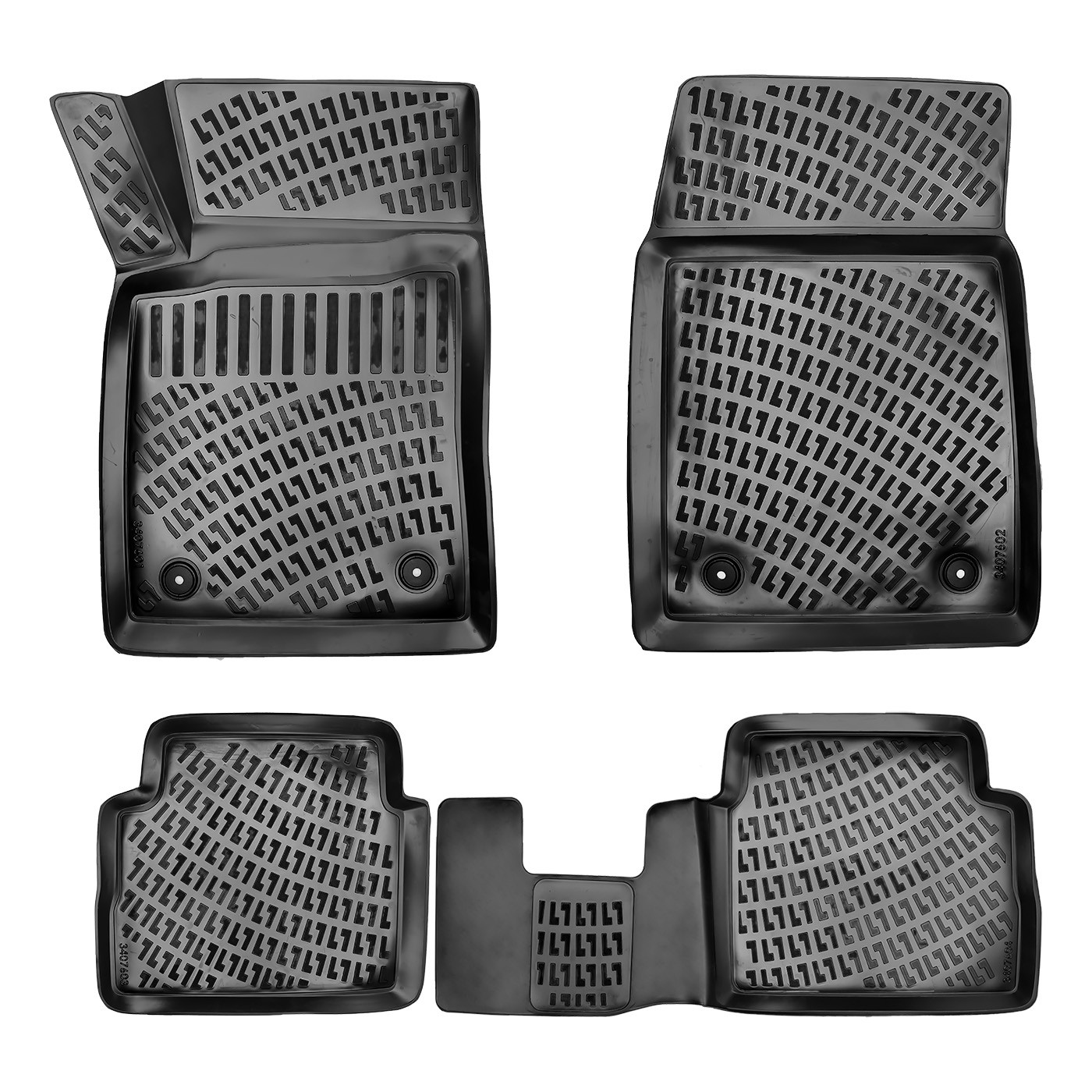 Opel Vectra A 1988-1995 Floor Mats 3D All Weather Custom Fit Liners