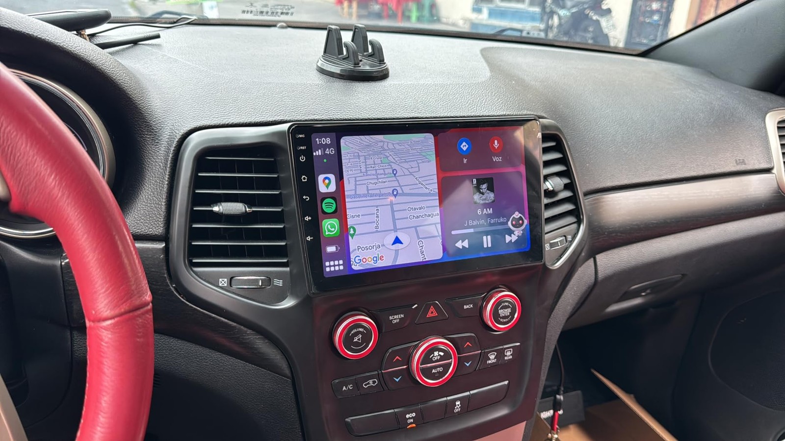 For 2014-2022 Jeep Grand Cherokee Android 15 Apple Carplay Car Stereo Radio GPS