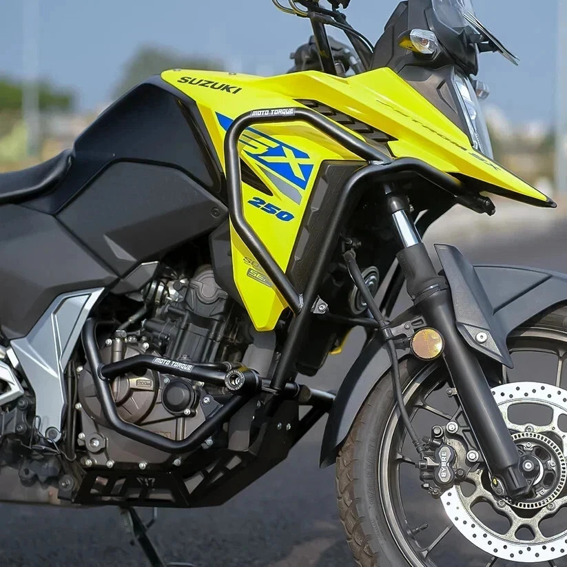 MOTO TORQUE TORNADO CRASH GUARD BLACK V2.0 FIT FOR SUZUKI V STROM SX 250