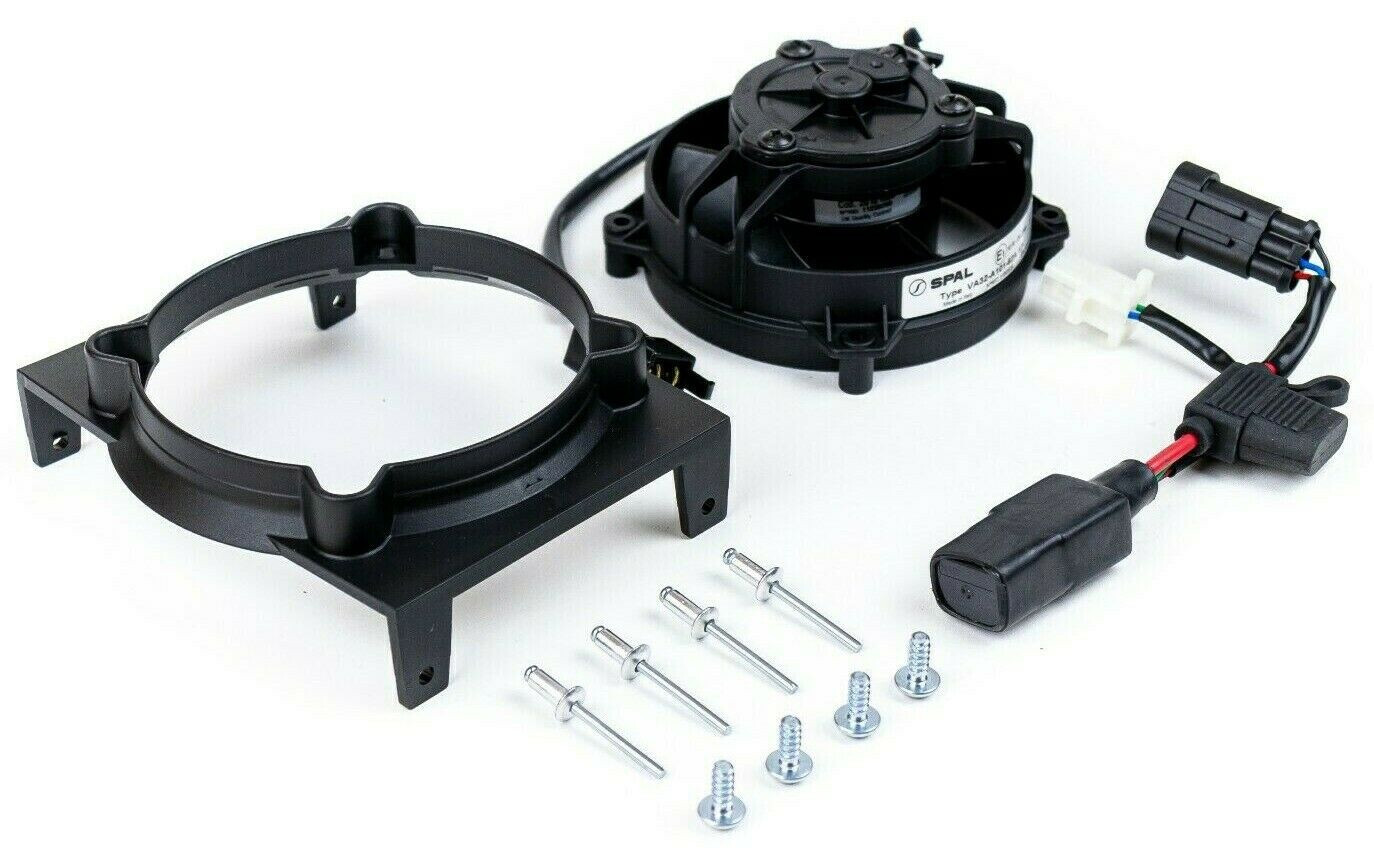 For SHERCO ENDURO OEM SPAL Radiator Cooling Fan and Mounting KIT Year 2018-2023 For SHERCO ENDURO OEM SPAL Radiator Cooling Fan and Mounting KIT Year 2018-2023