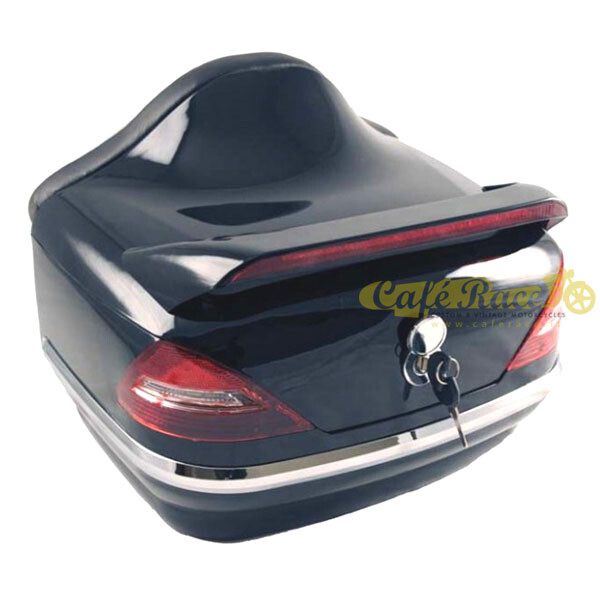 Bauletto Rigid ABS with Light And Cushion Tour Pack for Custom Bike 40 L