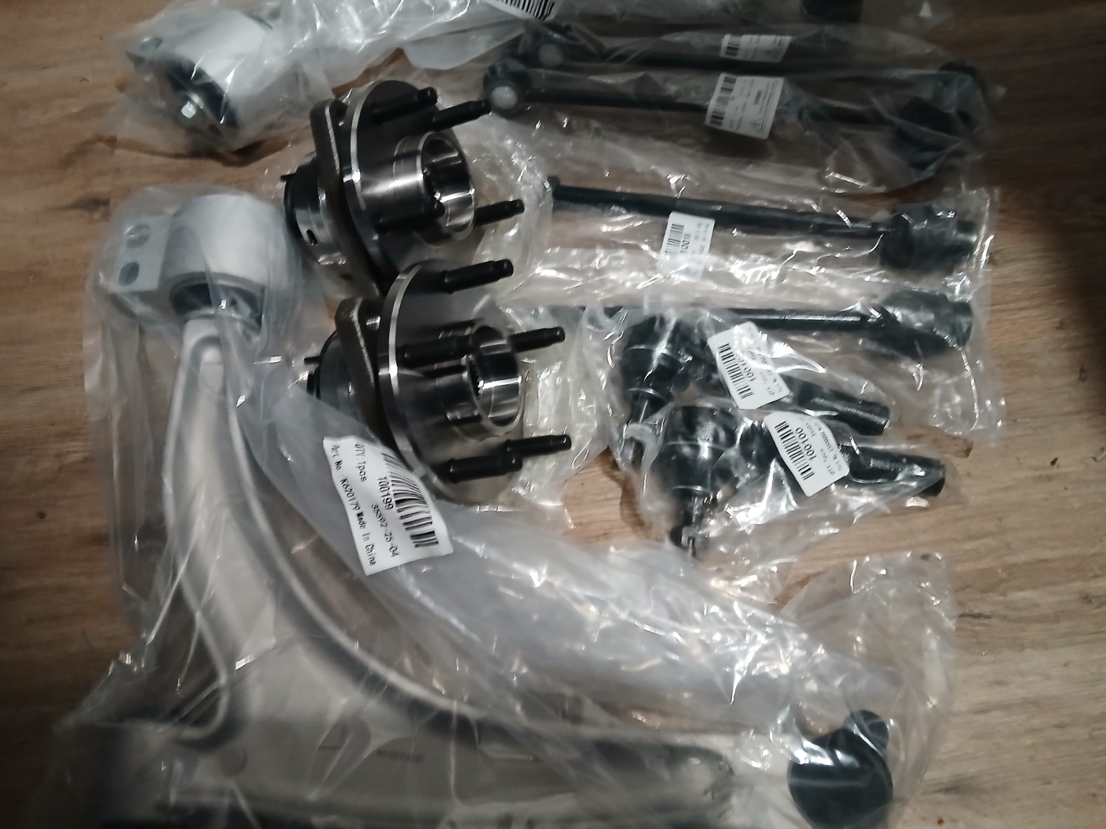 2004-2012 For Chevy Malibu 8x Front Tie Rods Sway Bar Links Control Arms Kit 2004-2012 For Chevy Malibu 8x Front Tie Rods Sway Bar Links Control Arms Kit