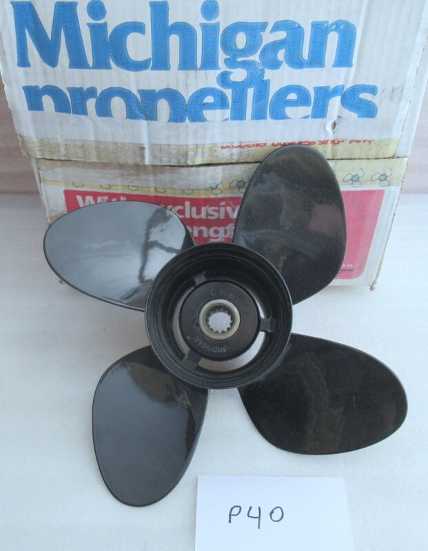A27 Michigan Wheel 012074 Aluminum Propeller 14X10 RH OEM New Factory Boat Parts A27 Michigan Wheel 012074 Aluminum Propeller 14X10 RH OEM New Factory Boat Parts