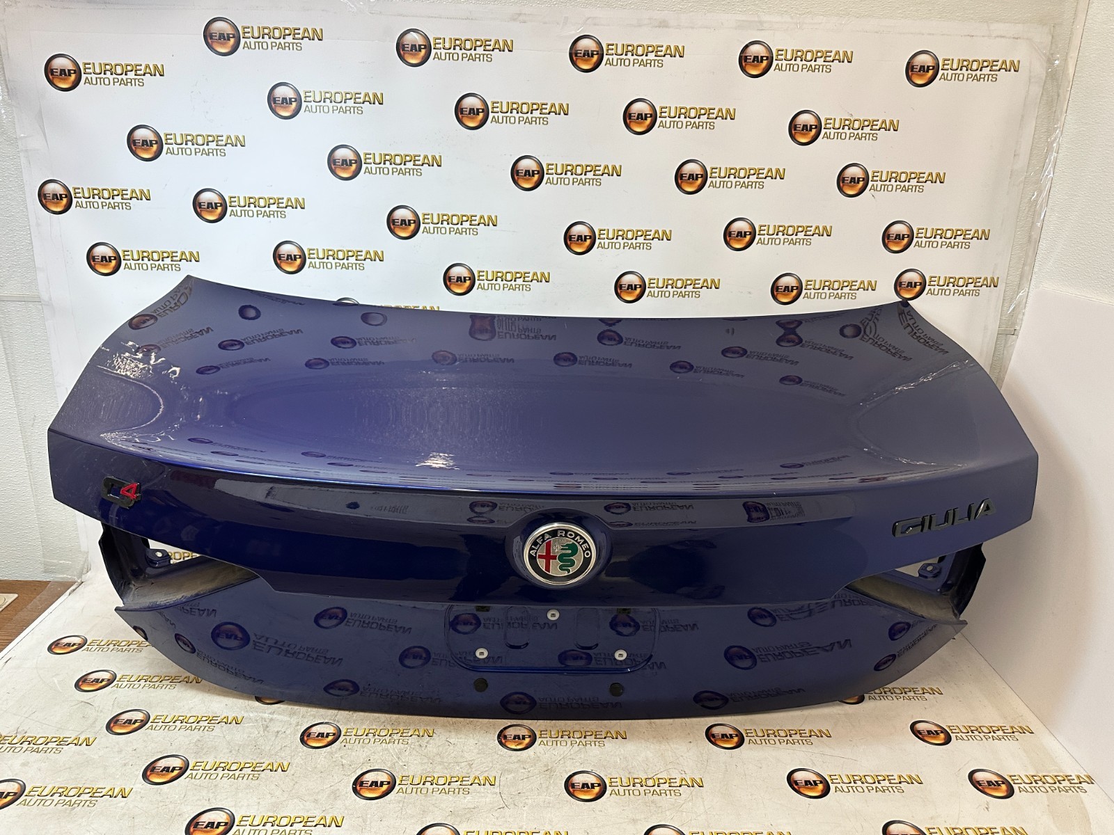 2017 - 2025 ALFA ROMEO GIULIA REAR TRUNK DECK LID SHELL COVER PANEL BLUE OEM