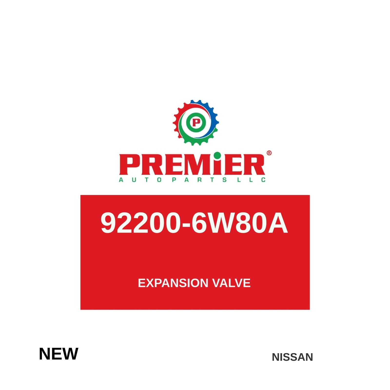 Genuine 2013-2021 Nissan NV200 Expansion Valve 92200-6W80A Genuine 2013-2021 Nissan NV200 Expansion Valve 92200-6W80A