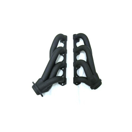 Small Block Ford 289 302 351W Black Street Rod Shorty Exhaust Headers RETURN