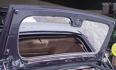 97-04 Polished Stainless Convertible Trunk Lid
