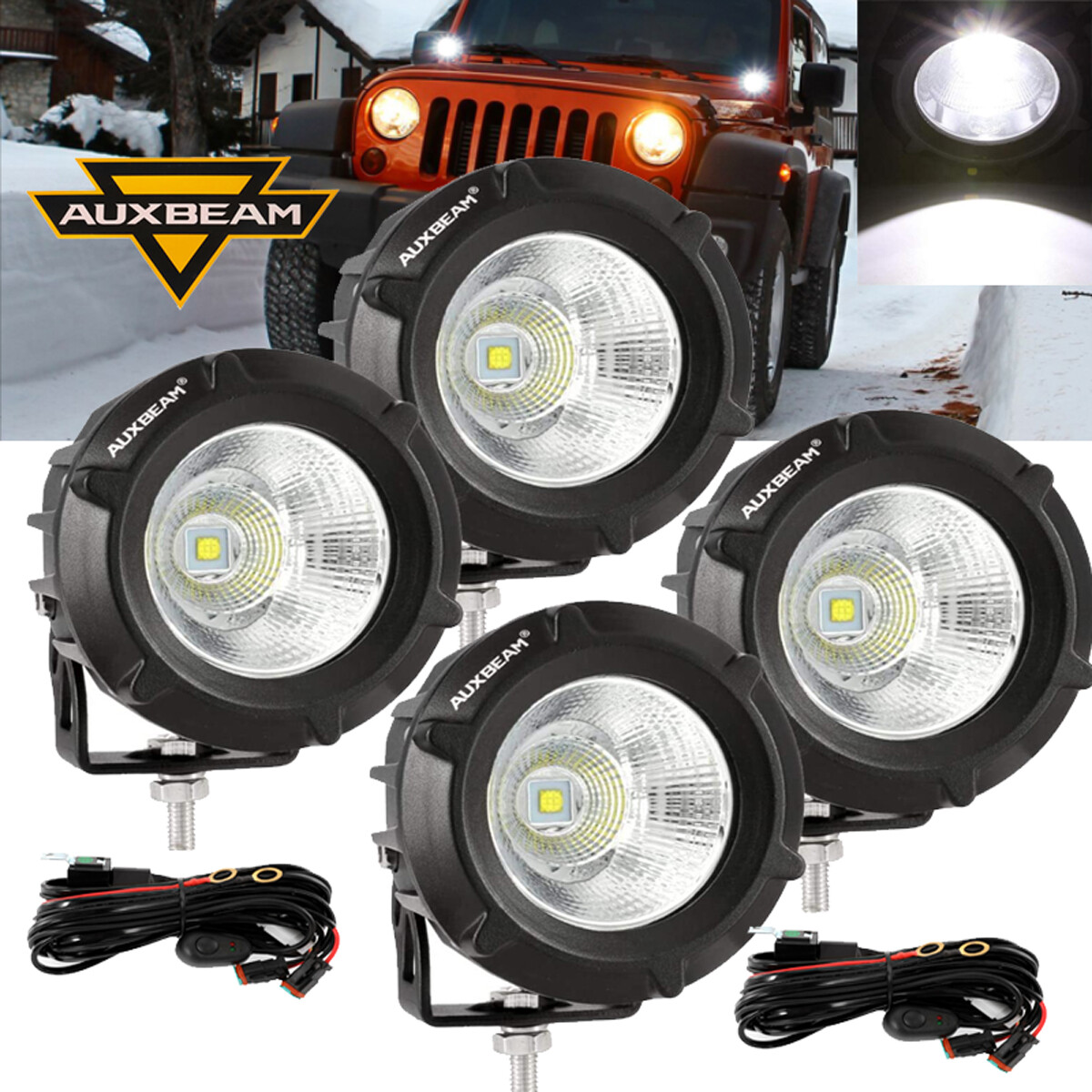4x AUXBEAM 3.5\