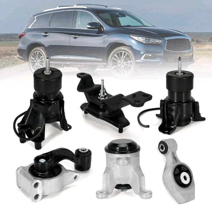 6PCS Motor & Transmission Mounts Fits 2015-24 Nissan Murano, 2013-20 Pathfinder 6PCS Motor & Transmission Mounts Fits 2015-24 Nissan Murano, 2013-20 Pathfinder