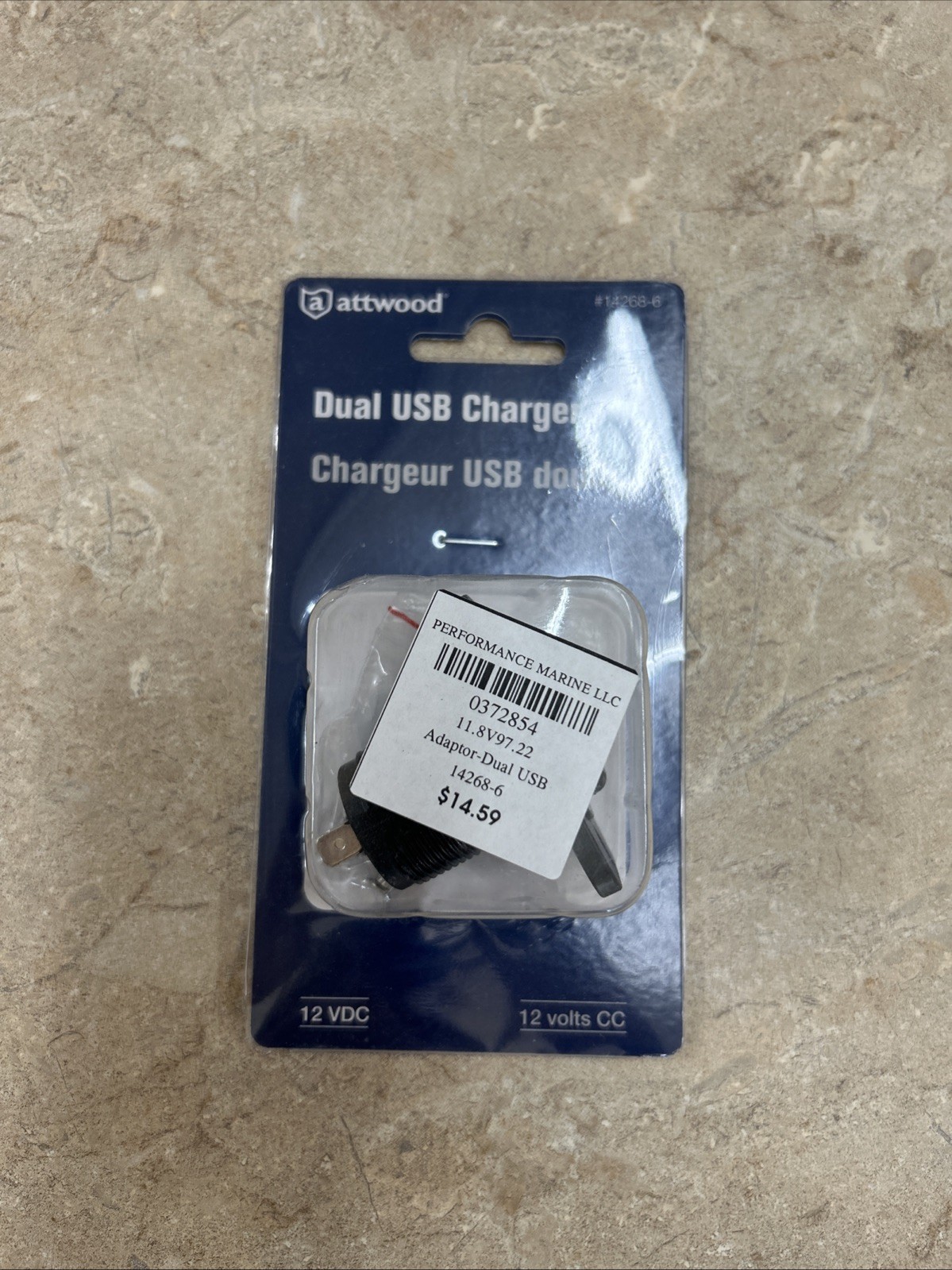 ATTWOOD MARINE 14268-6 DUAL USB ADAPTOR 14268-6 ATTWOOD MARINE 14268-6 DUAL USB ADAPTOR 14268-6