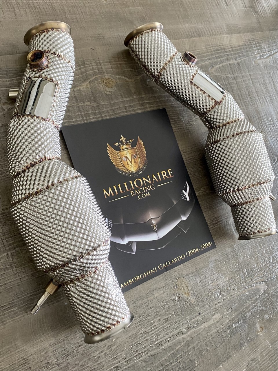 Lamborghini Gallardo Hi-Flow Cats VIP Exhaust by Millionaire Racing