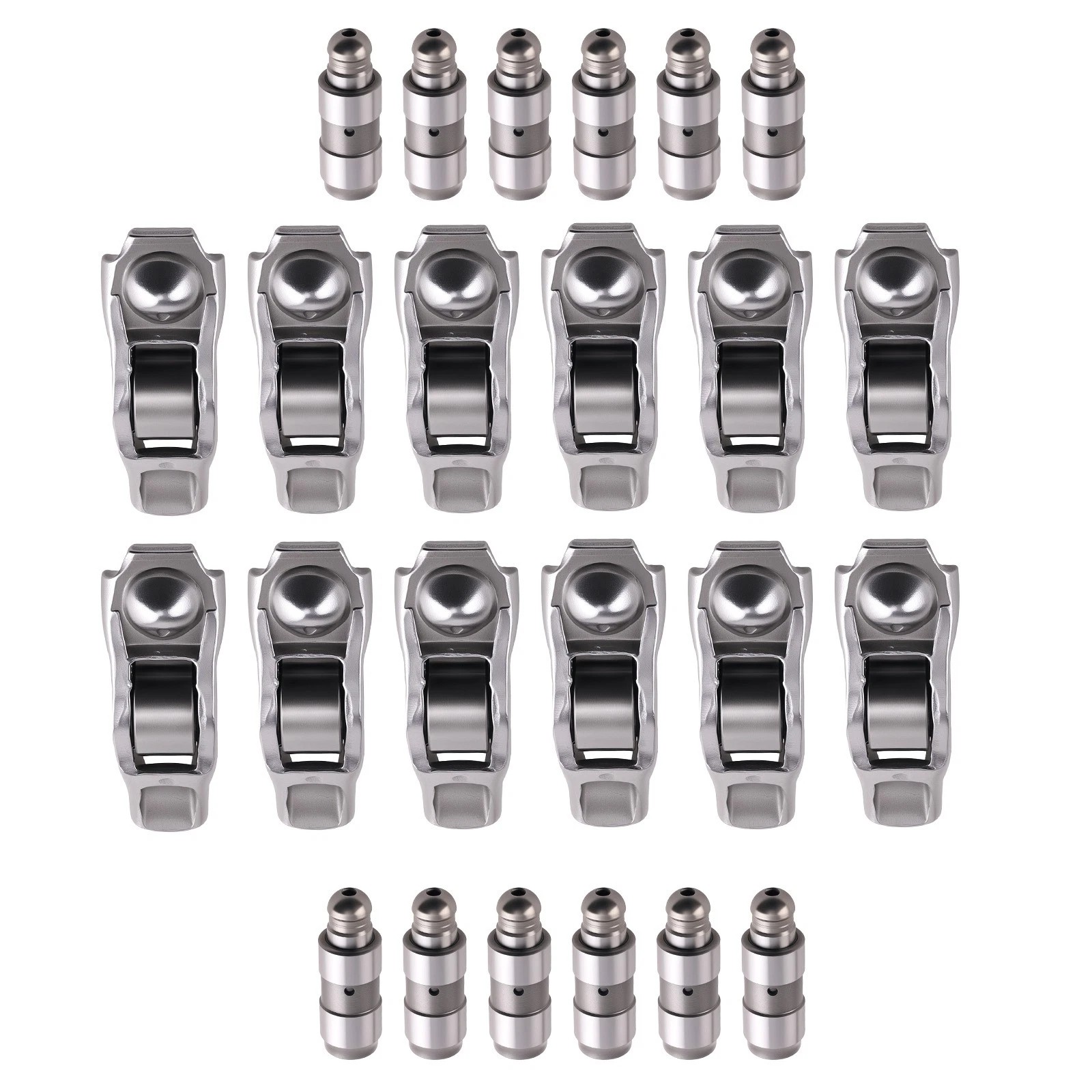 NEW MOPAR 12X ROCKER ARMS & 12X VALVE LIFTERS FOR JEEP DODGE CHRYSLER 11-21