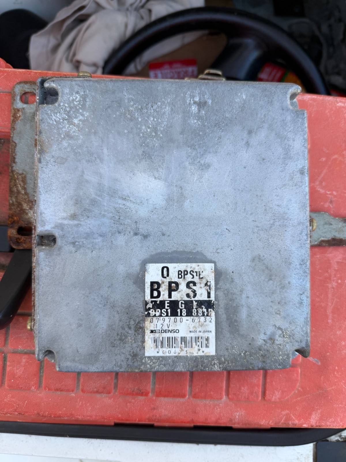 1996 MAZDA MIATA MX-5 M/T ENGINE CONTROL MODULE BPS1 18 881B 1996 MAZDA MIATA MX-5 M/T ENGINE CONTROL MODULE BPS1 18 881B