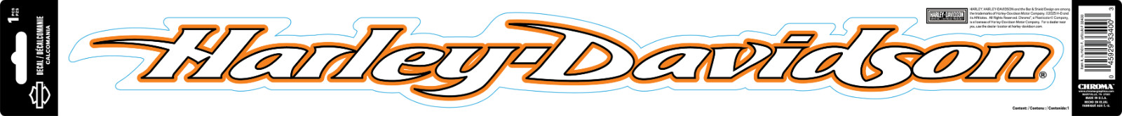 Harley-Davidson Windshield Decal 21\ Harley-Davidson Windshield Decal 21\