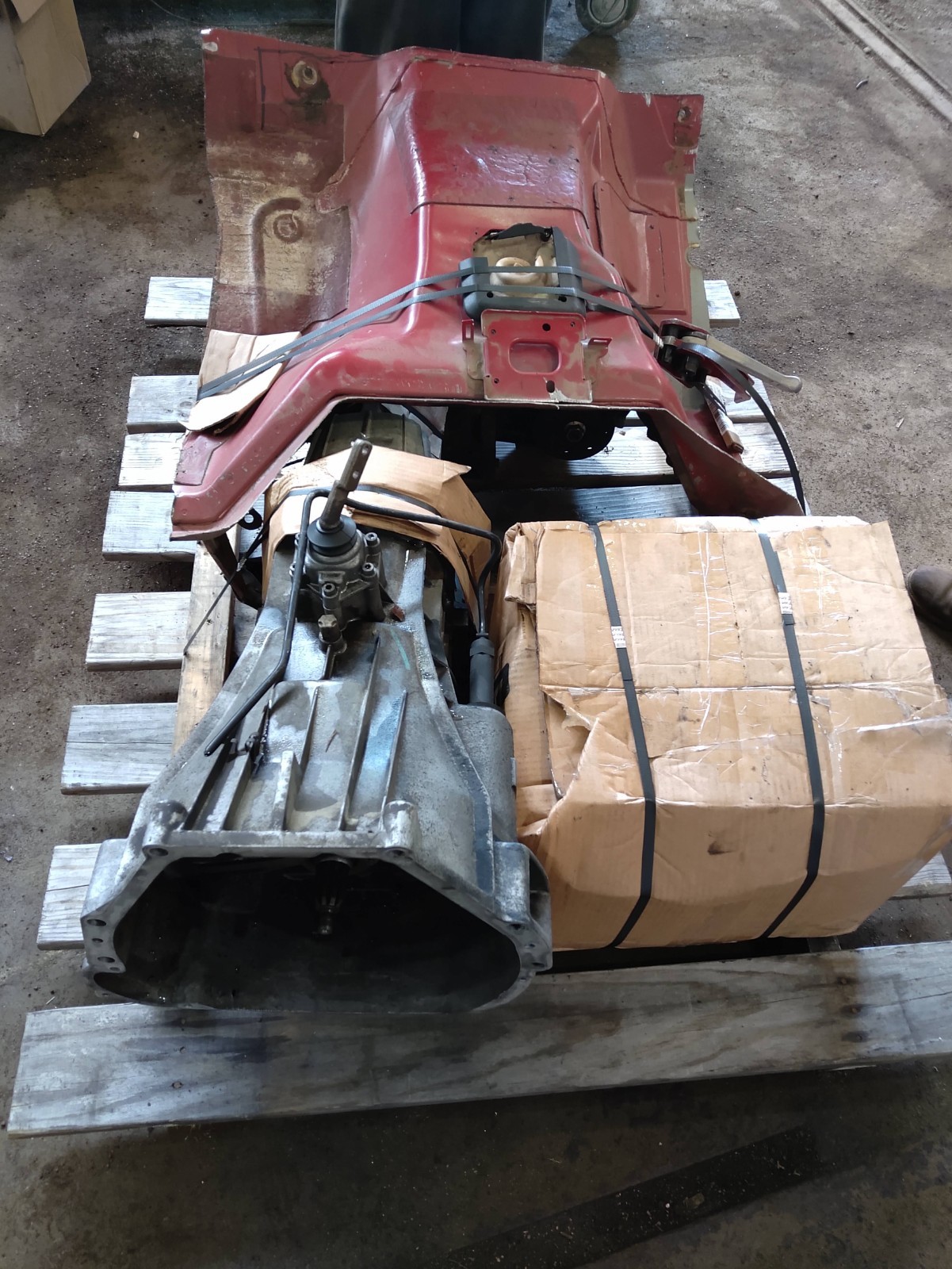 7.3 ZF6 CONVERSION SWAP 99-03 FORD F250 f350 DIESEL TRANSMISSION 6SP 4X4 kit