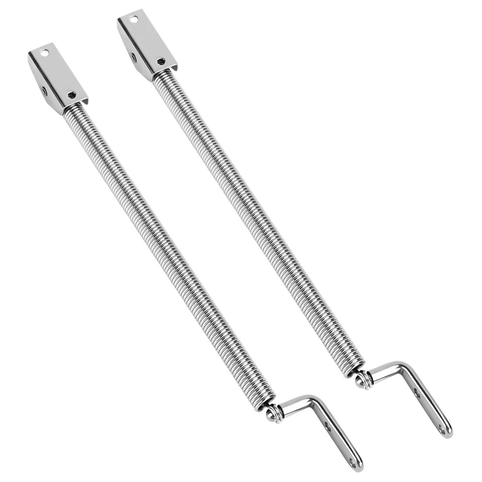 2X Hatch Support Spring Holder Stainless steel for Door Cover Cabinet Window