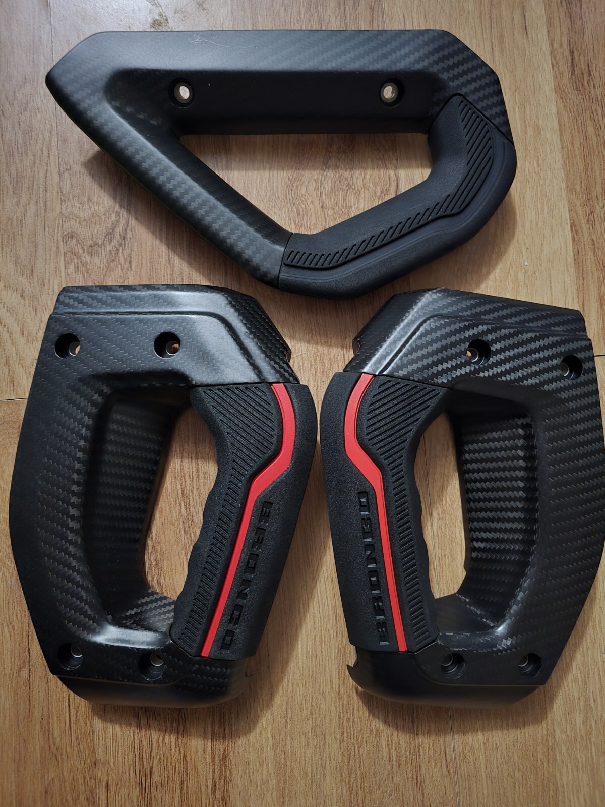 2021-2025 Ford Bronco Raptor Carbon Grab Handles 2021-2025 Ford Bronco Raptor Carbon Grab Handles