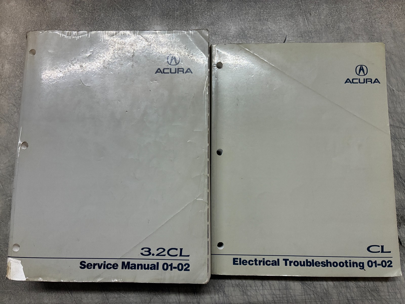 2001 2002 Acura 3.2CL 3.2 CL Service Repair Shop Workshop Manual Factory Set