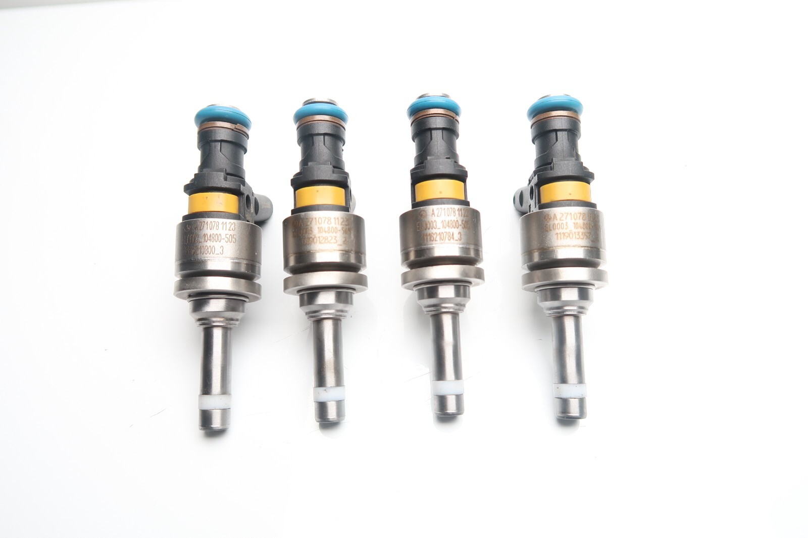 X 4 Fuel Injectors For Mercedes SLK250 1.8L L4 2012-2015 X 4 Fuel Injectors For Mercedes SLK250 1.8L L4 2012-2015