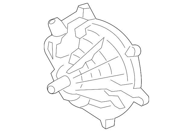 Genuine Porsche Engine Water Pump 0PB-121-035-A