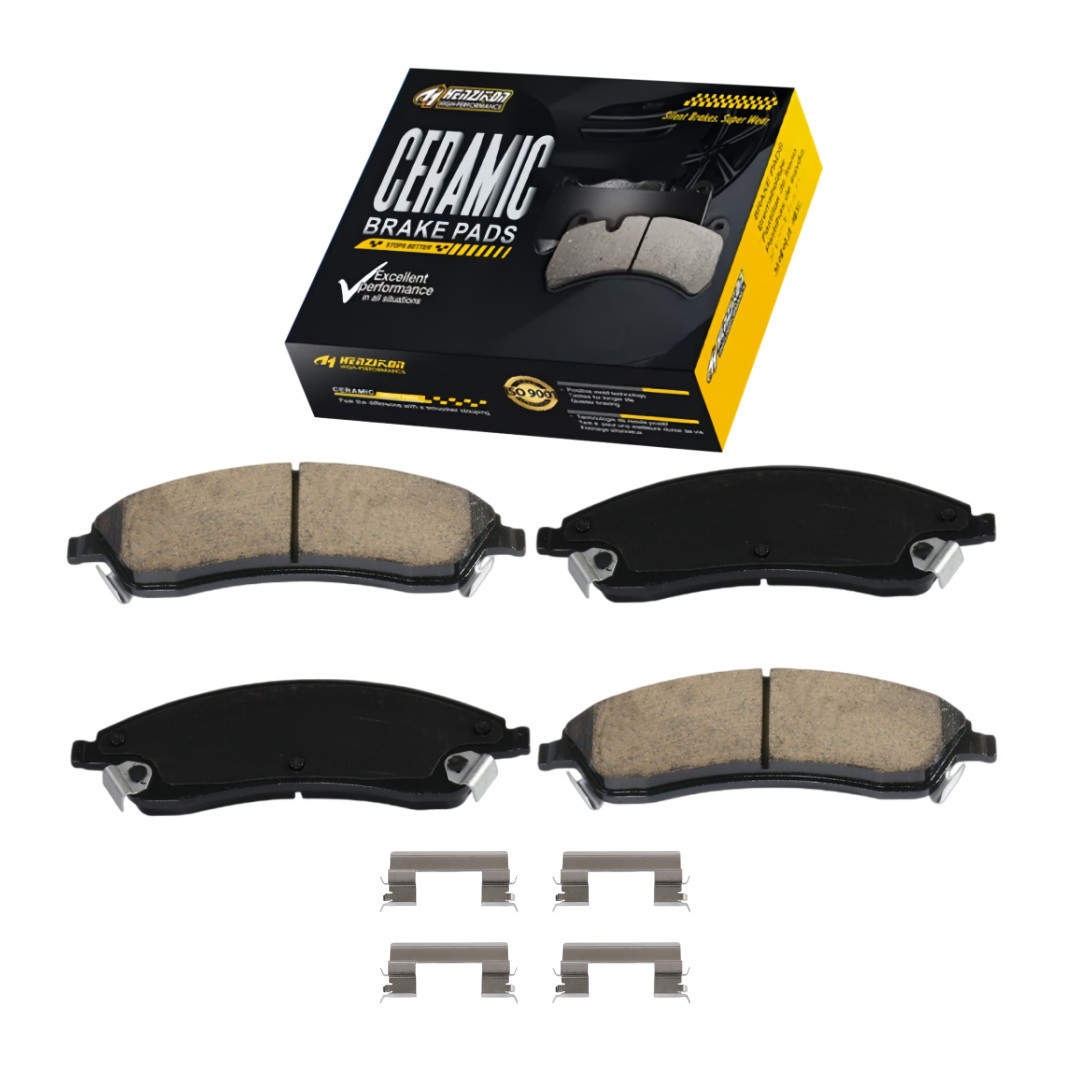 Front Ceramic Brake Pad for Cadillac SRX 2004-2009 CTS 2006-2007 STS 2005-2008