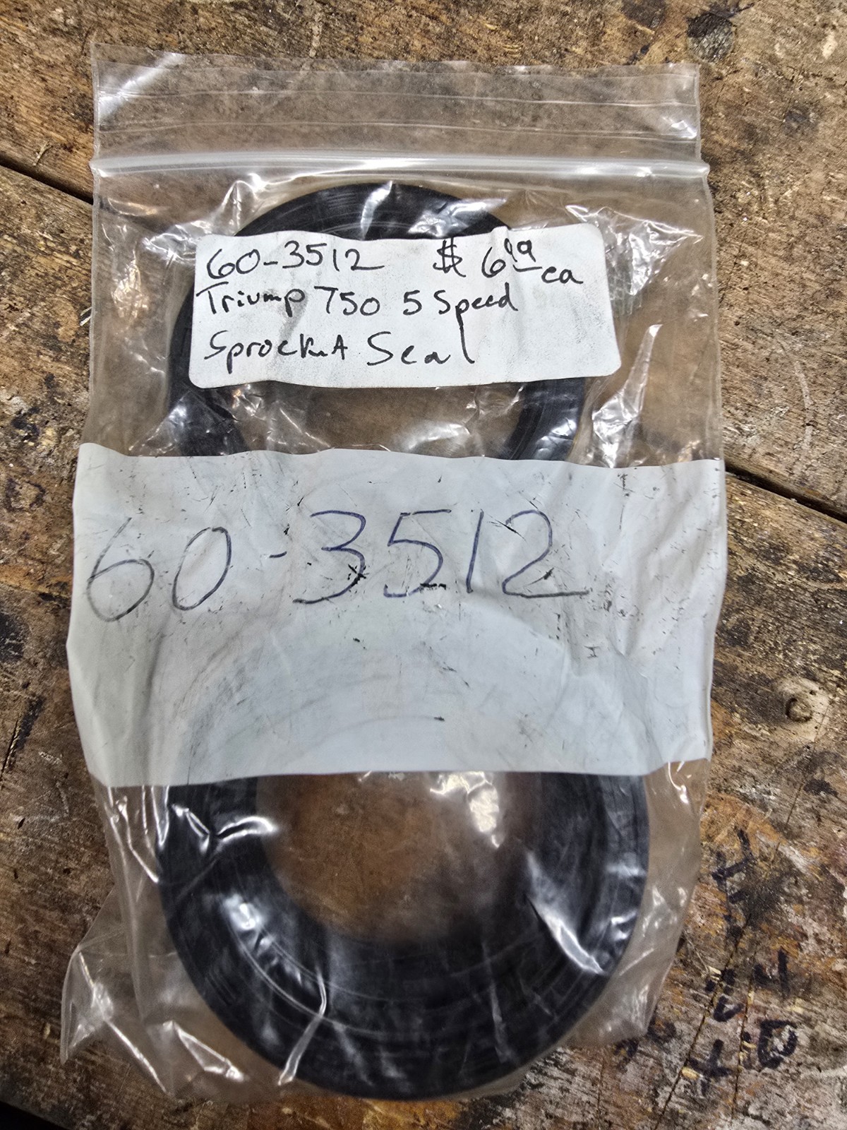 Triumph oil seal 60-3512 5 speed sprocket 1973 74 75 76 77 78 79 80 81