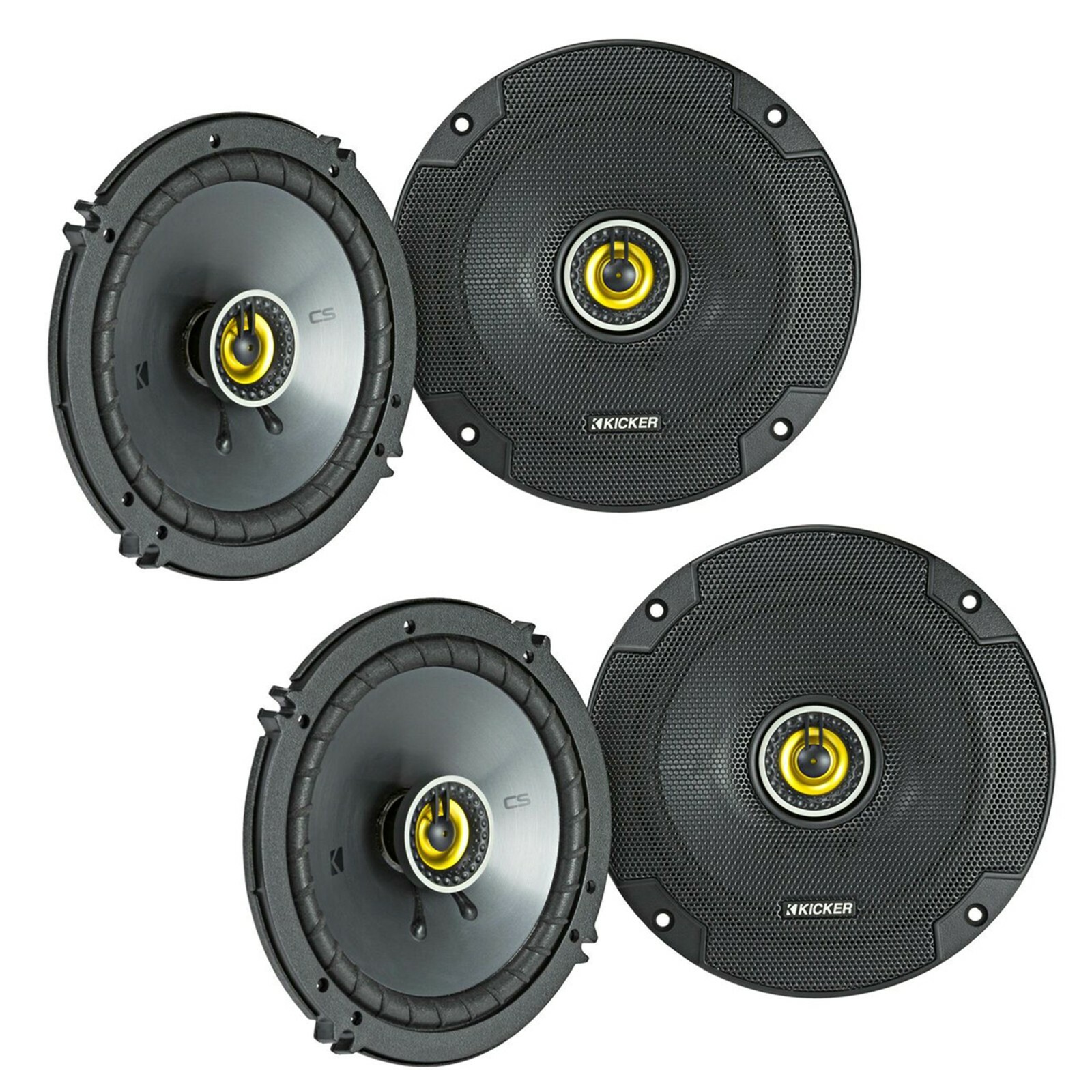 4) Kicker 46CSC65 CS Series 6.5