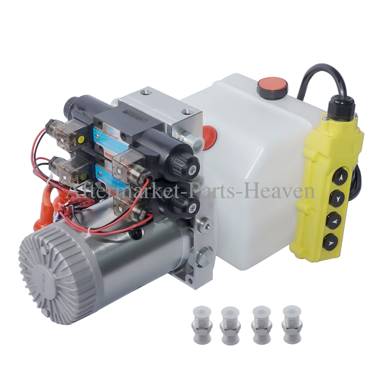 12V Double Acting Double Solenoid Hydraulic Power Unit Hydraulic Liftgate Pump
