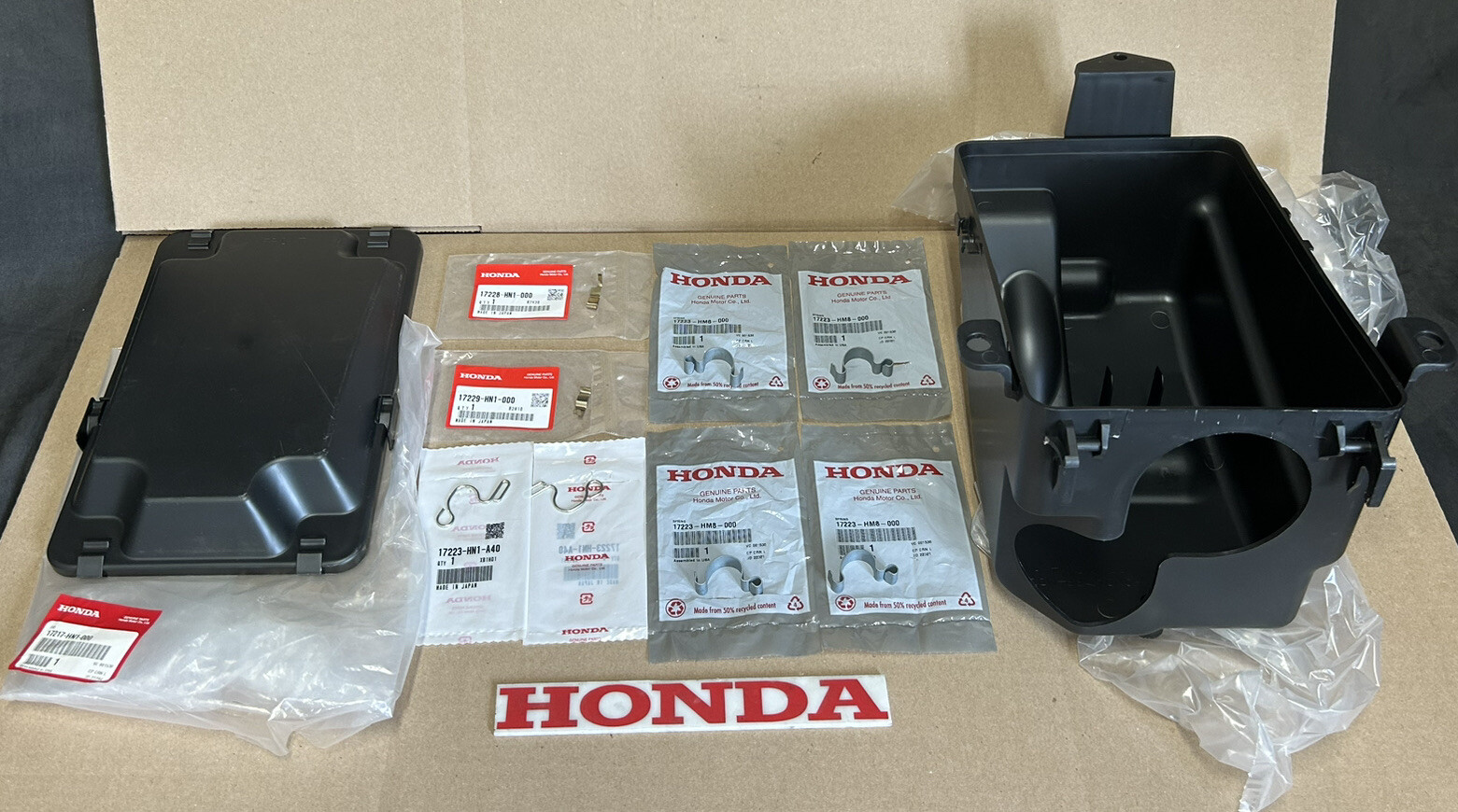 99-15 HONDA 400EX AIR BOX HOUSING LID CLIPS CLAMPS OEM TRX400EX 🔥FAST SHIP🔥 X