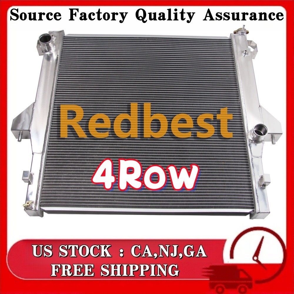 4Row 62MM Core Radiator Fit 2003-2010 Dodge Ram2500/3500 5.9 6.7L Cummins Diesel