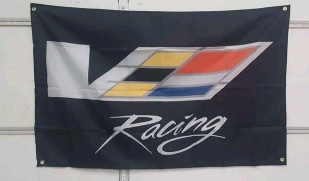 CADILLAC CTS-V FLAG BANNER 