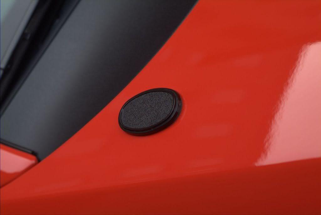 NEW 2000 FORD MUSTANG SVT COBRA R RADIO ANTENNA DELETE PLATE - FITS 1994-2009