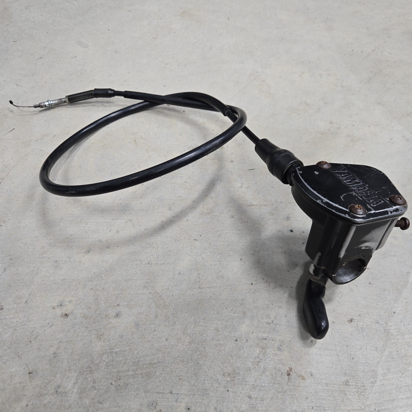 2001-2005 Yamaha Raptor 660 R 660R OEM Thumb Throttle Housing & Cable Assembly