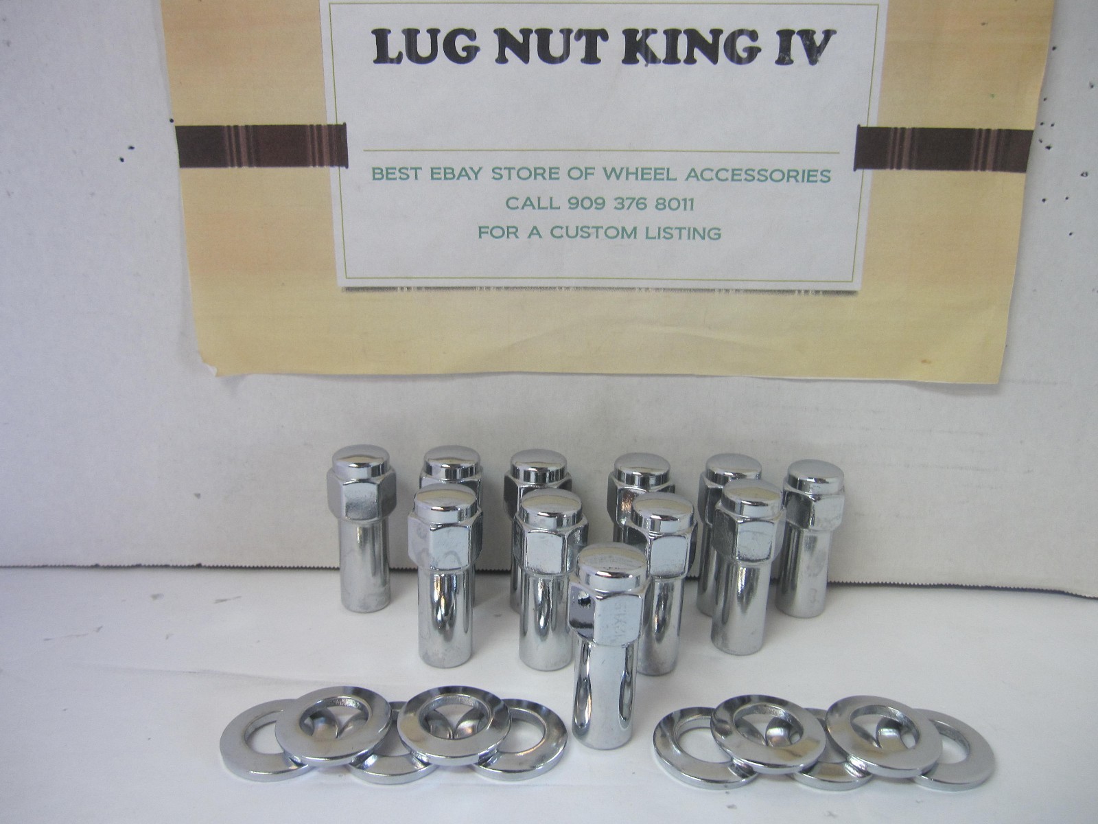 20 LUG NUTS 12 X 1.5 WELD WHEELS PRO STAR  ROD LITE,DRAG LITE  W/ 779 NEW CHEVY