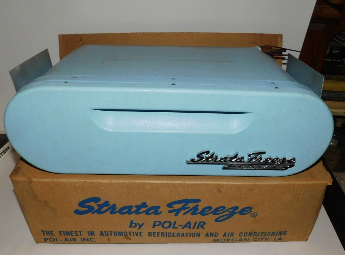 RARE NOS STRATA FREEZE BY POL-AIR UNDER DASH REFRIGERATOR VINTAGE CAR ACCESSORY RARE NOS STRATA FREEZE BY POL-AIR UNDER DASH REFRIGERATOR VINTAGE CAR ACCESSORY